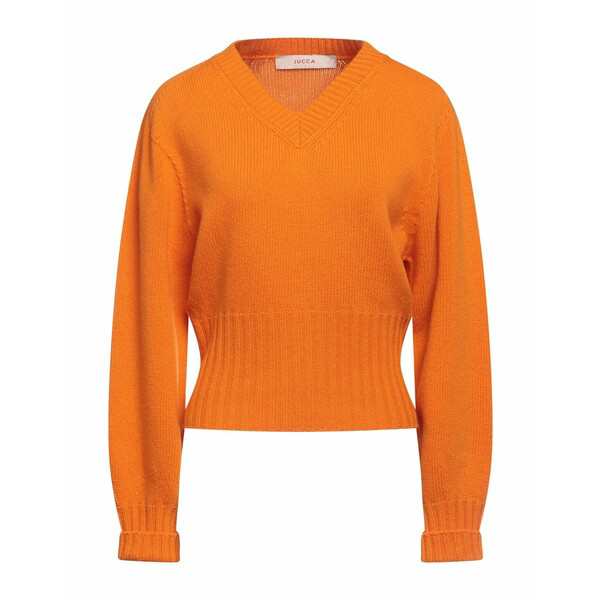 送料無料】 ユッカ レディース ニット・セーター アウター Sweater Orange-