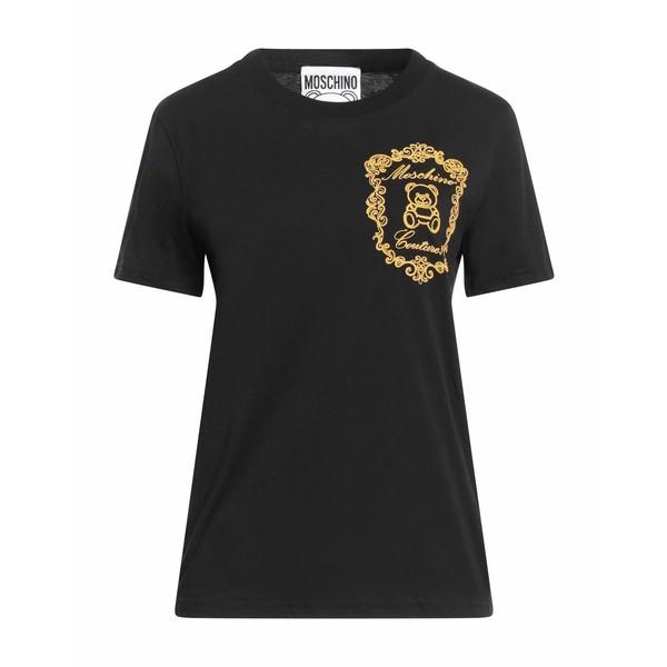 モスキーノ レディース Tシャツ トップス T-shirts Blackの通販は