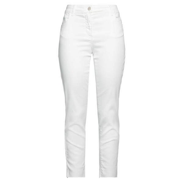 リュージョー レディース デニムパンツ ボトムス Denim pants White