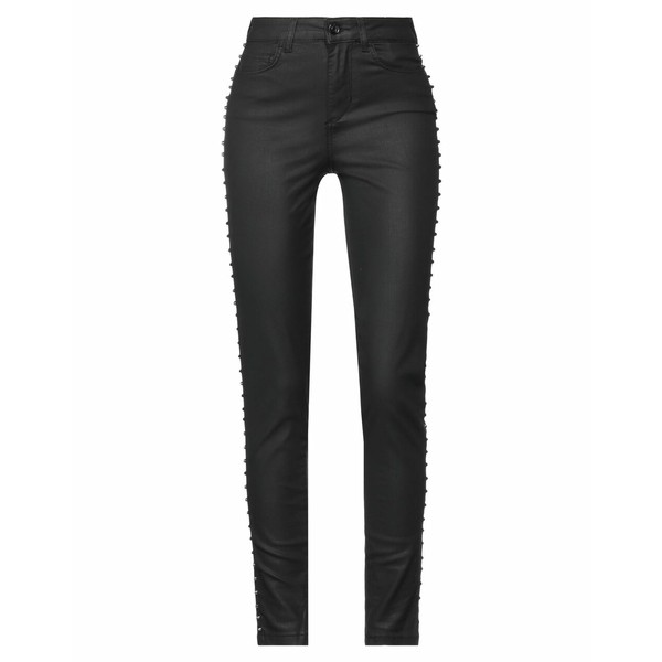 リュージョー レディース デニムパンツ ボトムス Denim pants Blackの