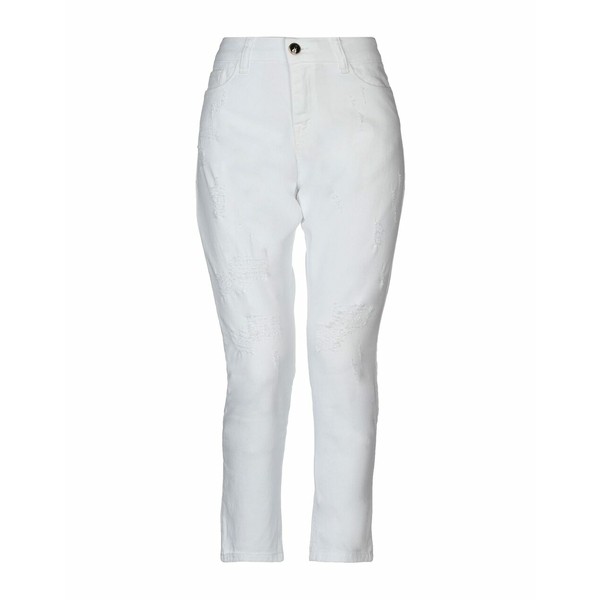 アニエバイ レディース デニムパンツ ボトムス Denim pants Whiteの通販は