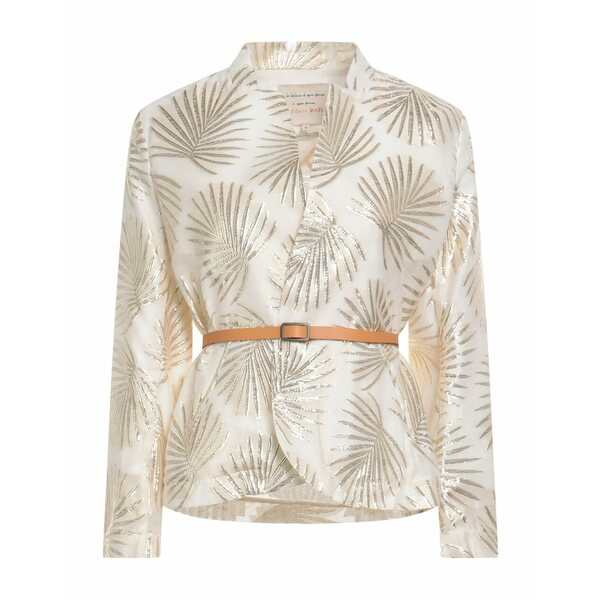 アレッシアサンティ レディース ジャケット&ブルゾン アウター Suit jackets Whiteの通販は