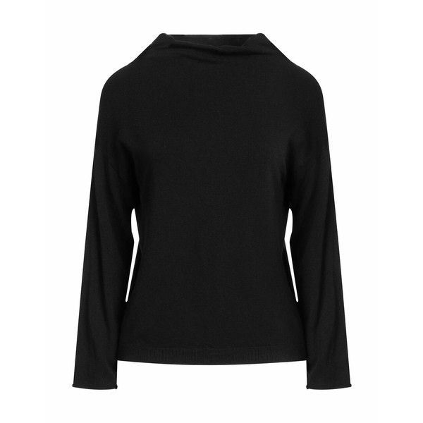 ハブワン レディース ニット&セーター アウター Turtlenecks Blackの