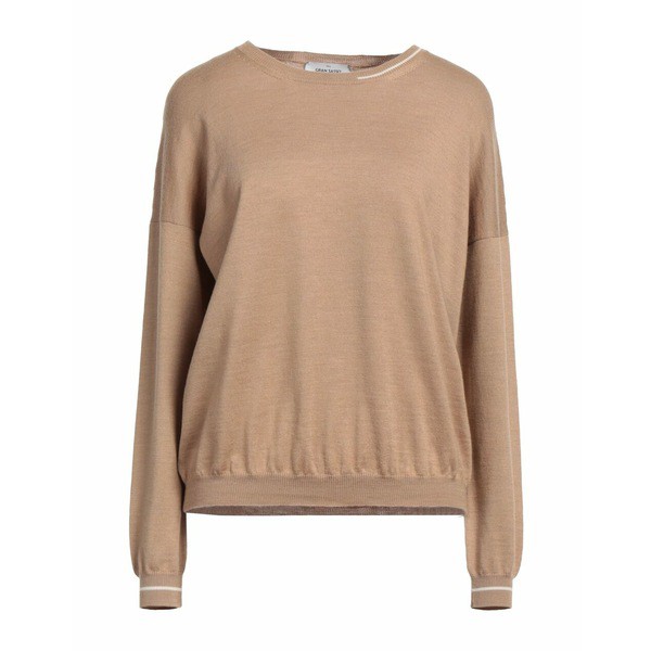 グランサッソ レディース ニット&セーター アウター Sweaters Camel｜au PAY マーケット