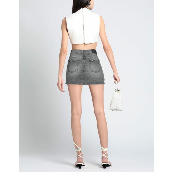 リュージョー レディース スカート ボトムス Mini skirts Steel grey