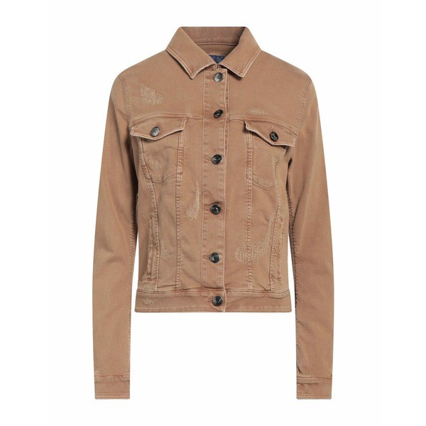 ヤコブ コーエン レディース ジャケット&ブルゾン アウター Denim outerwear Camelの通販は