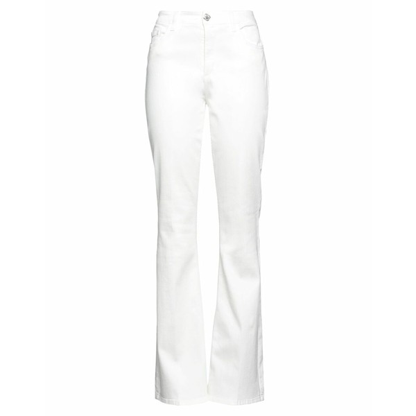 リュージョー レディース デニムパンツ ボトムス Denim pants Whiteの