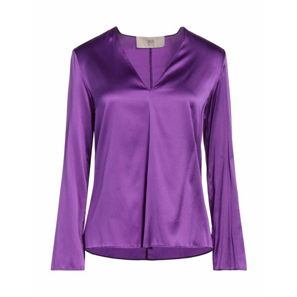 送料無料】 ユッカ レディース シャツ ブラウス トップス Blouse Purple-