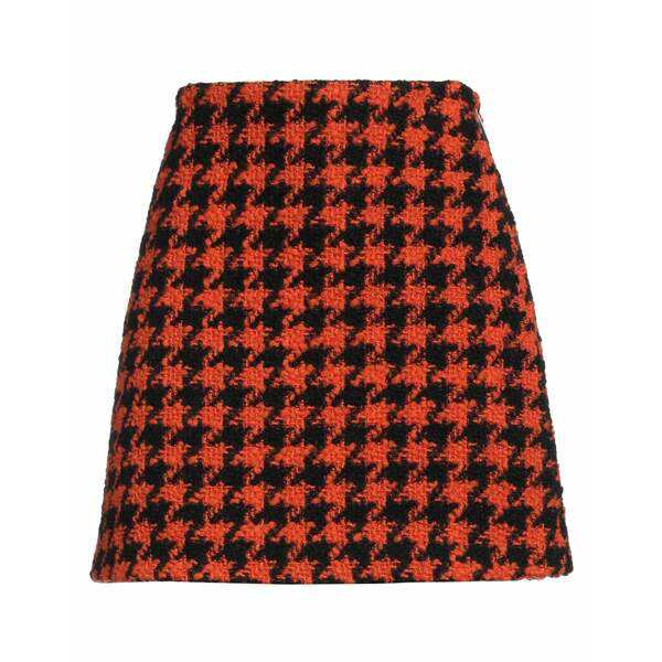 エムエスジイエム レディース スカート ボトムス Mini skirts Orangeの