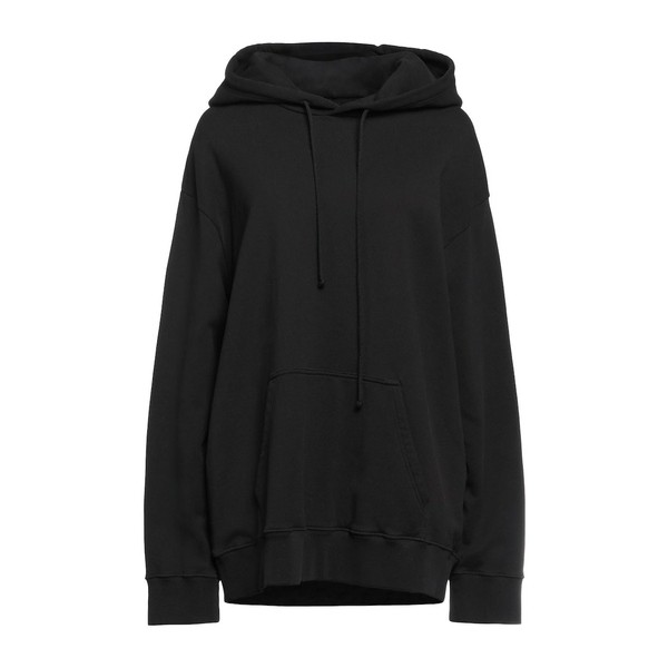 マルタンマルジェラ レディース パーカー・スウェットシャツ アウター Sweatshirts Blackの通販は