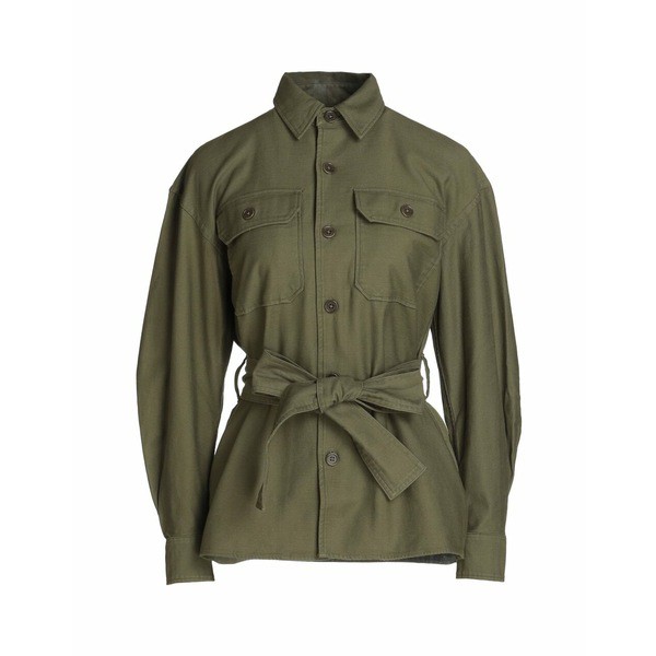 ラルフローレン レディース シャツ トップス Shirts Military greenの