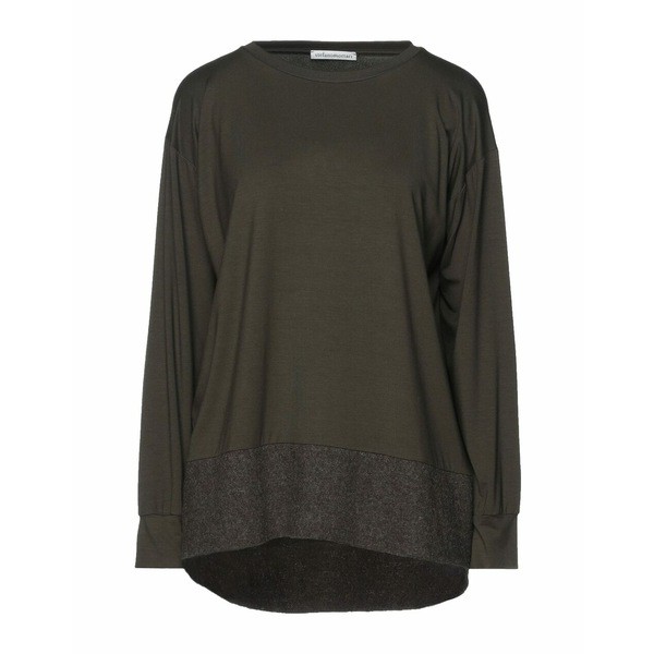 ステファノ モルタリ レディース Tシャツ トップス T-shirts Military greenの通販は