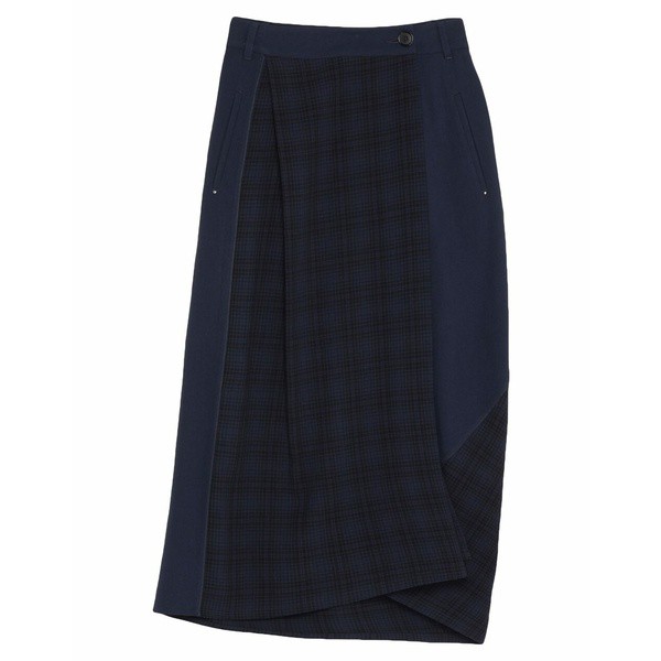 ハイ レディース スカート ボトムス Midi skirts Midnight blue｜au PAY マーケット