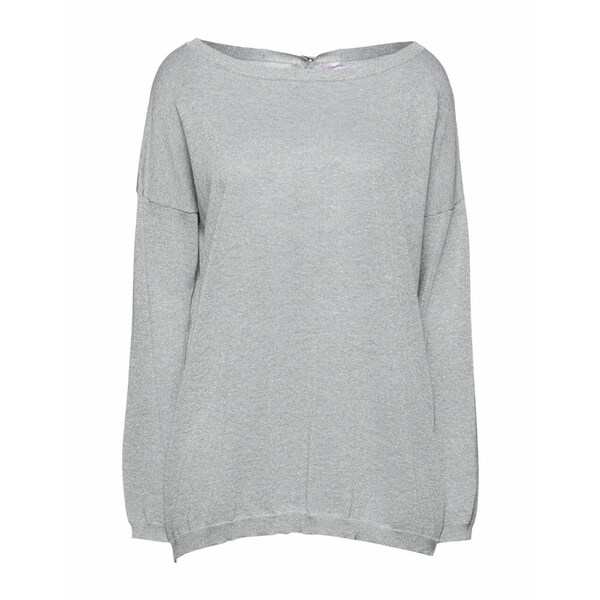 ロッソピューロ レディース ニット&セーター アウター Sweaters Silver