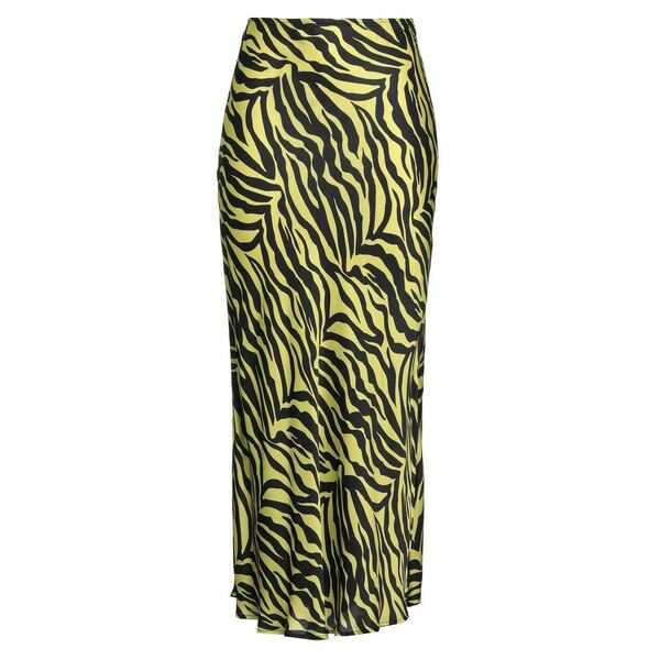 ハブワン レディース スカート ボトムス Long skirts Acid green