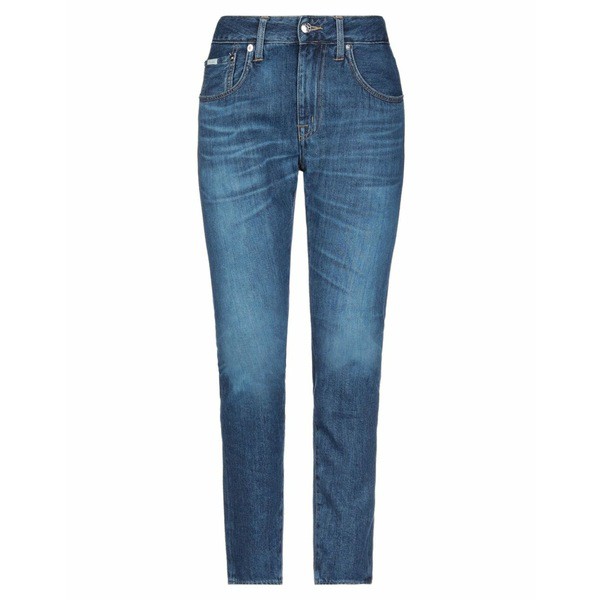 プラス・ピープル レディース デニムパンツ ボトムス Denim pants Blue