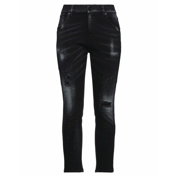 ドンダップ レディース デニムパンツ ボトムス Denim pants Blackの