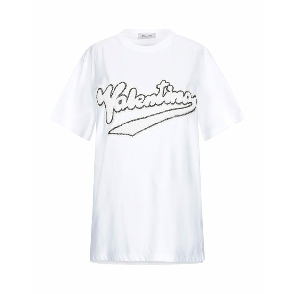 ヴァレンティノ レディース Tシャツ トップス T-shirts White