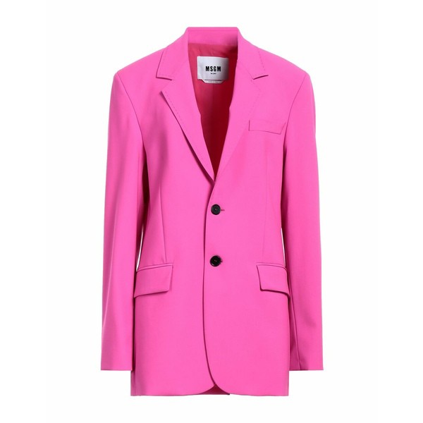 エムエスジイエム レディース ジャケット＆ブルゾン アウター Suit jackets Fuchsia｜au PAY マーケット