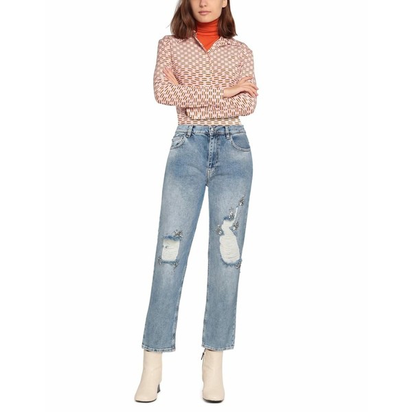 マイツインツインセット レディース デニムパンツ ボトムス Denim pants Blueの通販は