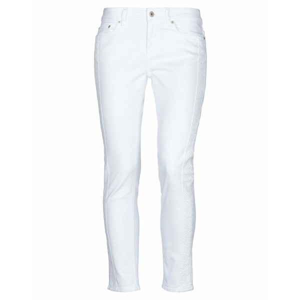 ドンダップ レディース デニムパンツ ボトムス Denim pants Whiteの通販は