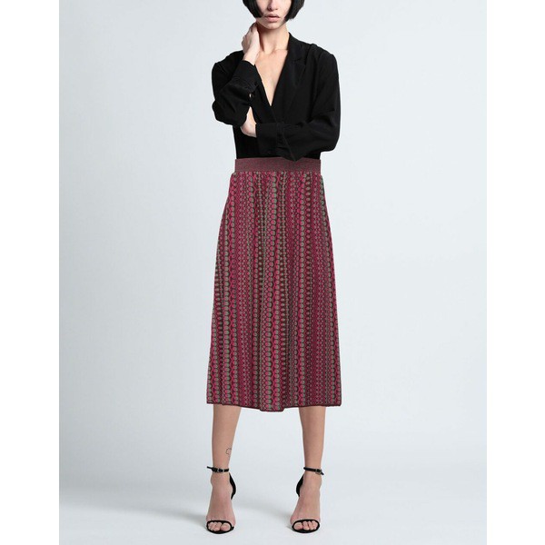 シユ レディース スカート ボトムス Midi skirts Deep purpleの通販は ...