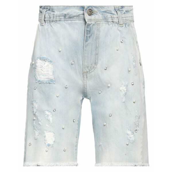 ヴェルナ レディース デニムパンツ ボトムス Denim shorts Blueの通販