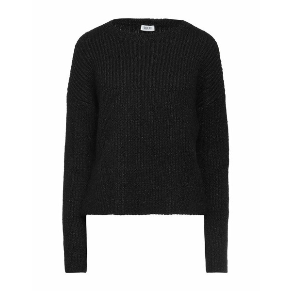 リュージョー レディース ニット&セーター アウター Sweaters Blackの