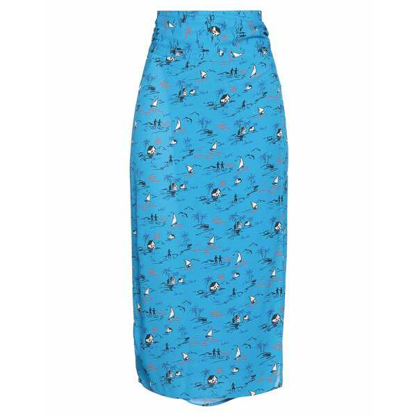 メルシー レディース スカート ボトムス Midi skirts Azure