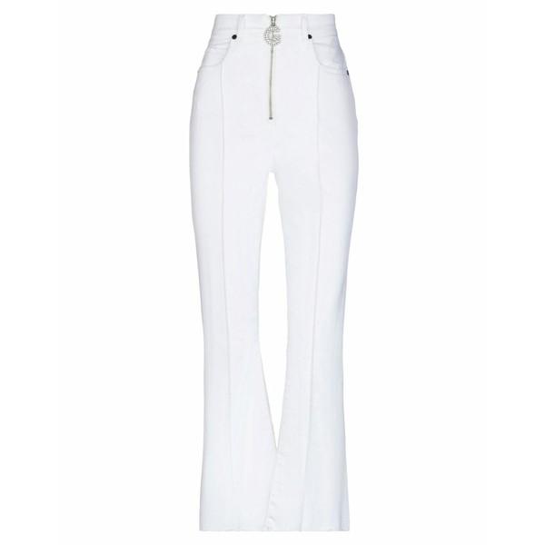 ガレパリ レディース デニムパンツ ボトムス Denim pants Whiteの通販