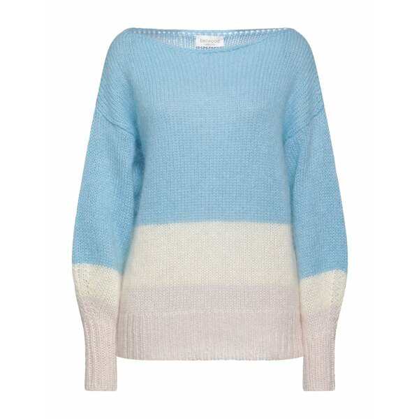 ベルウッド レディース ニット&セーター アウター Sweaters Sky blueの通販は