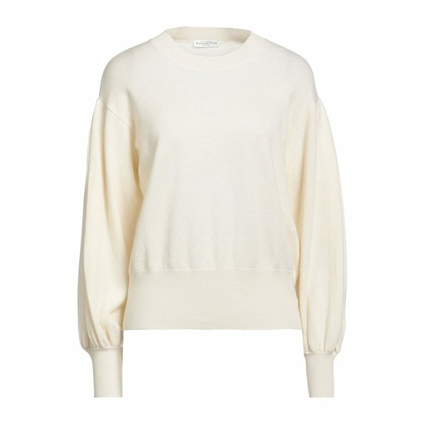 バランタイン レディース ニット&セーター アウター Sweaters Creamの