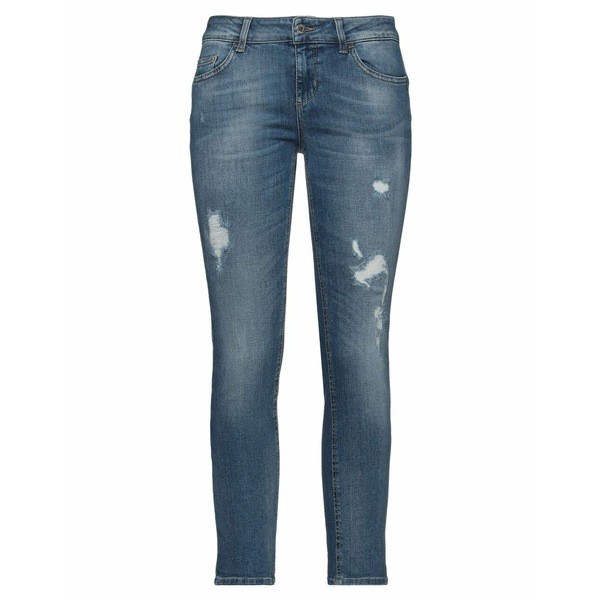 リュージョー レディース デニムパンツ ボトムス Denim pants Blueの