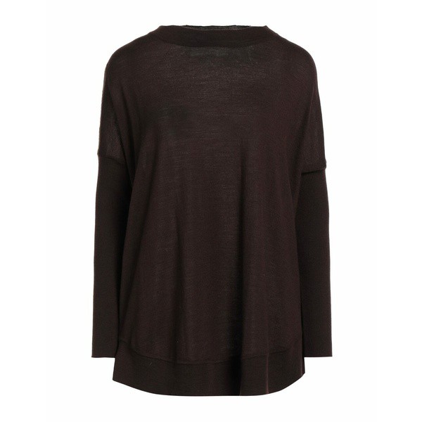 ユッカ レディース ニット&セーター アウター Sweaters Dark brownの