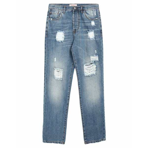 コンタット レディース デニムパンツ ボトムス Denim pants Blue｜au PAY マーケット