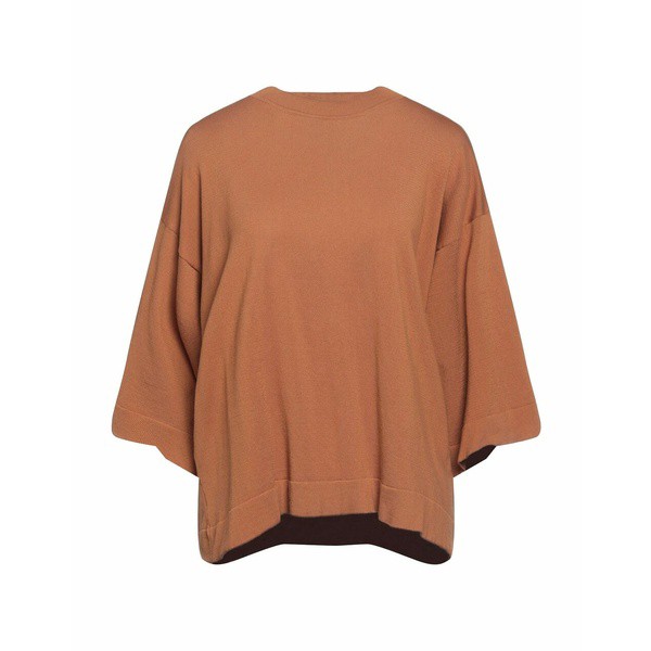 ユッカ レディース ニット&セーター アウター Sweaters Camel-