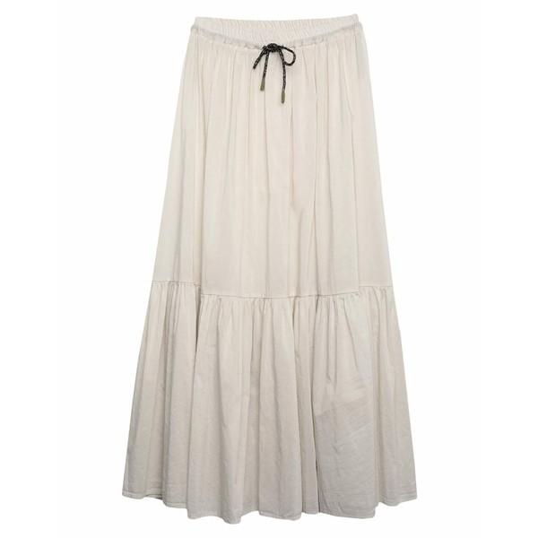 モモン レディース スカート ボトムス Midi skirts Ivoryの通販はau