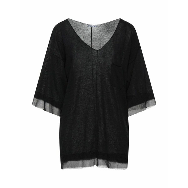 アイスバーグ レディース ニット&セーター アウター Sweaters Blackの