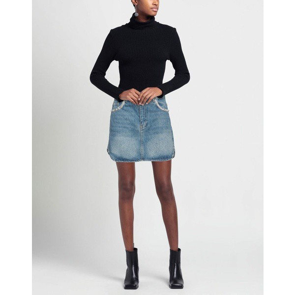 リュージョー レディース スカート ボトムス Denim skirts Blueの通販