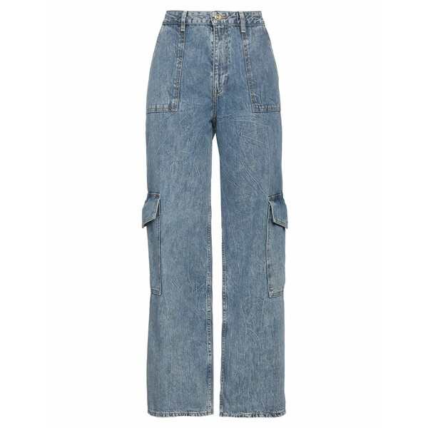 ガニー レディース デニムパンツ ボトムス Denim pants Blueの通販はau