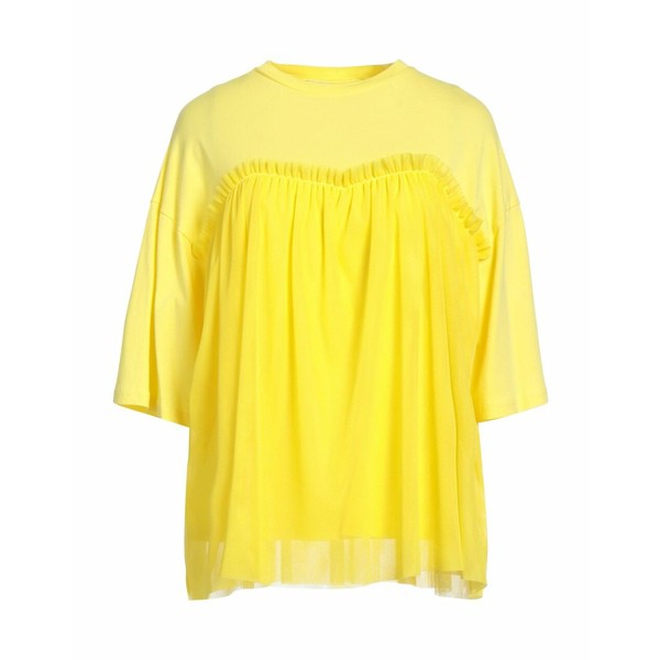 シルビアンヒーチ レディース Tシャツ トップス T-shirts Yellowの通販