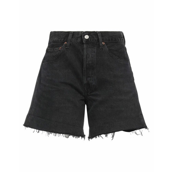 アゴルド レディース デニムパンツ ボトムス Denim shorts Black