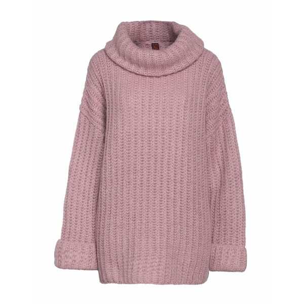 ステファネル レディース ニット&セーター アウター Turtlenecks Mauve