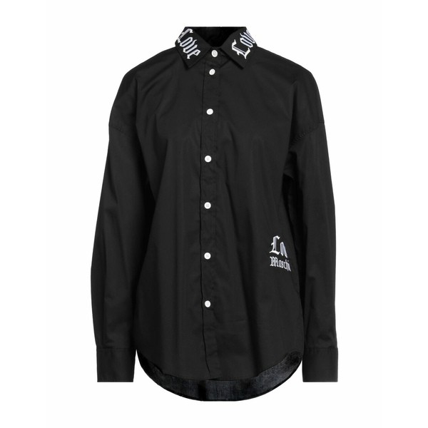 ラブ モスキーノ レディース シャツ トップス Shirts Blackの通販はau