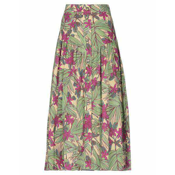 ビアンコギアッチオ レディース スカート ボトムス Long skirts Green