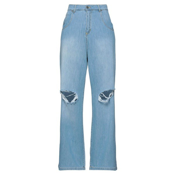 スーベニアー レディース デニムパンツ ボトムス Denim pants Blueの