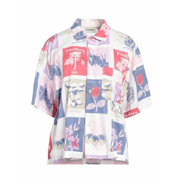 カーハート レディース シャツ トップス Shirts White｜au PAY マーケット