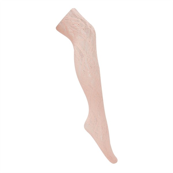 ウォルフォード レディース レギンス ボトムス Rita Lace Tights Coral Dustの通販は