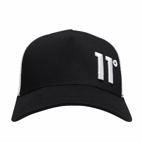 イレブンディグリー メンズ 帽子 アクセサリー Trucker Cap Black｜au PAY マーケット