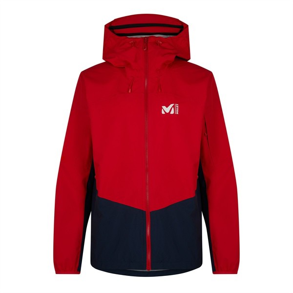 ミレー メンズ ジャケット＆ブルゾン アウター Rutor 2.5 Waterproof Jacket Saphir/Rougeの通販は